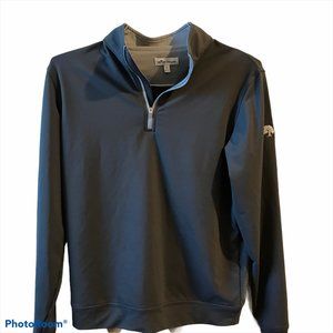 Peter Millar Men’s Gray 1/4 Zip Pullover Small